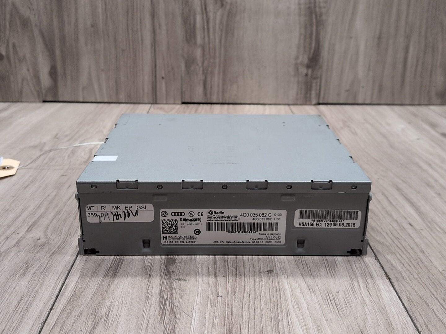 2013 - 2017 Audi S5 8T Radio Receiver Module 4G0035082G CTUB