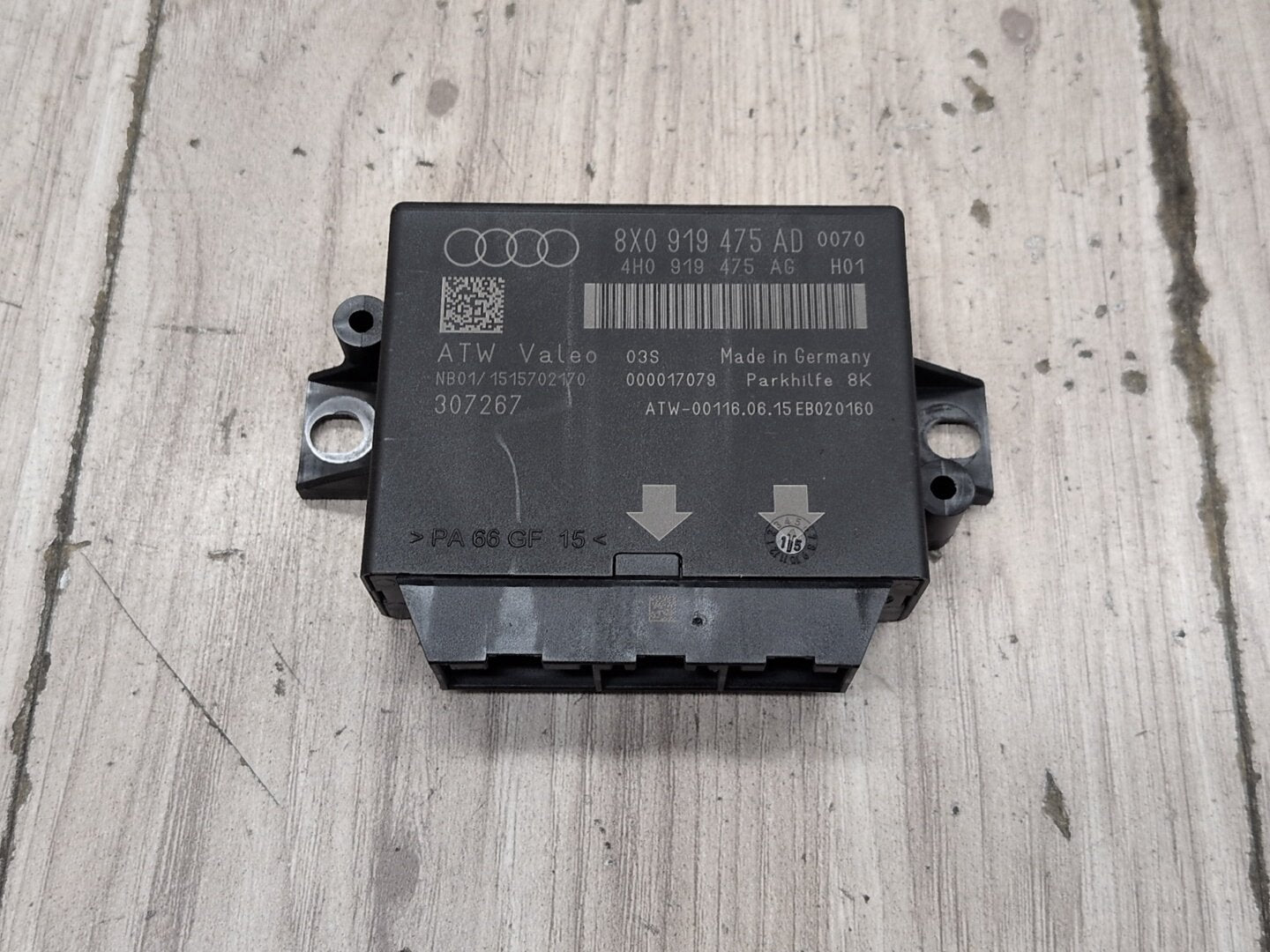 2015-2018 Audi Q3 8U PDC Park Assist Control Module 8X0919475AD