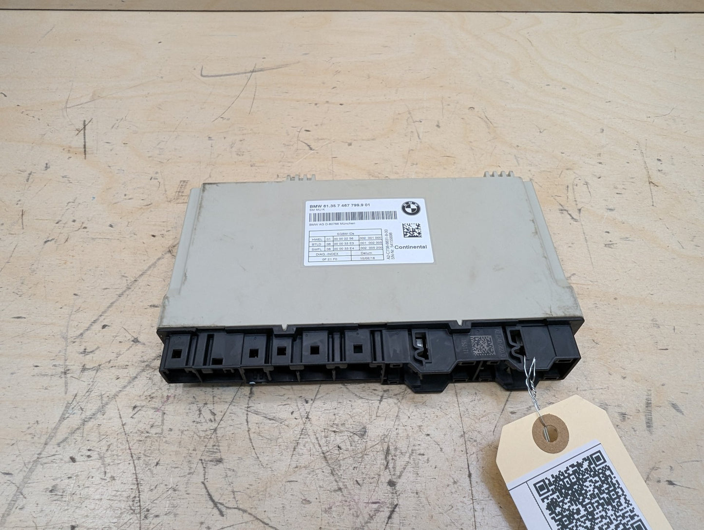 2016-2022 BMW 750i G12 Front Left or Right Seat Control Module 7467799