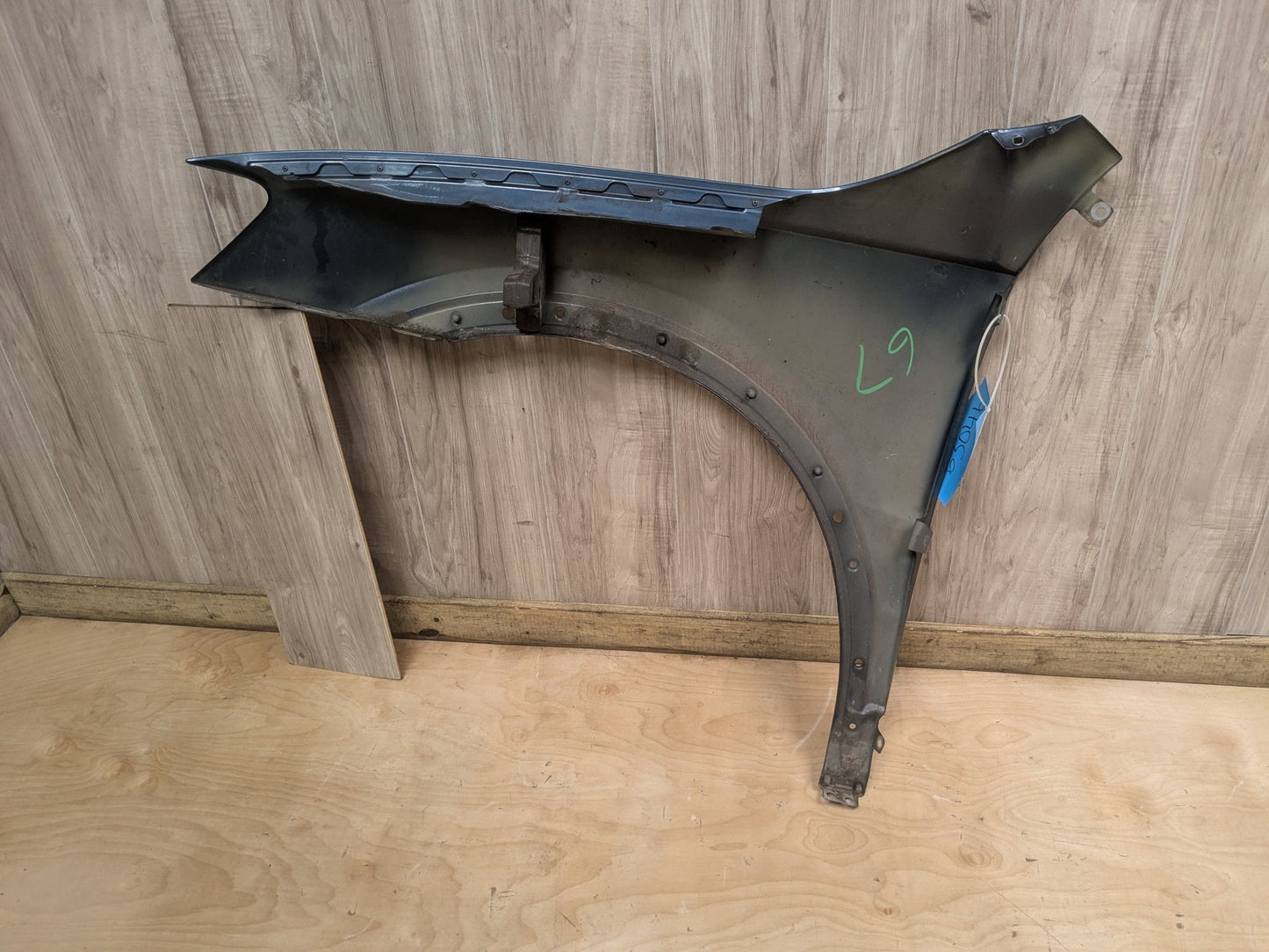 2015-2018 Audi Q3 8U Front Right Passenger Fender Panel Blue D2/X5L