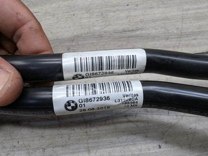 2018-2024 BMW G01 X3 B46B20O1 Transmission Oil Cooler Hose Pipe Lines 8672935