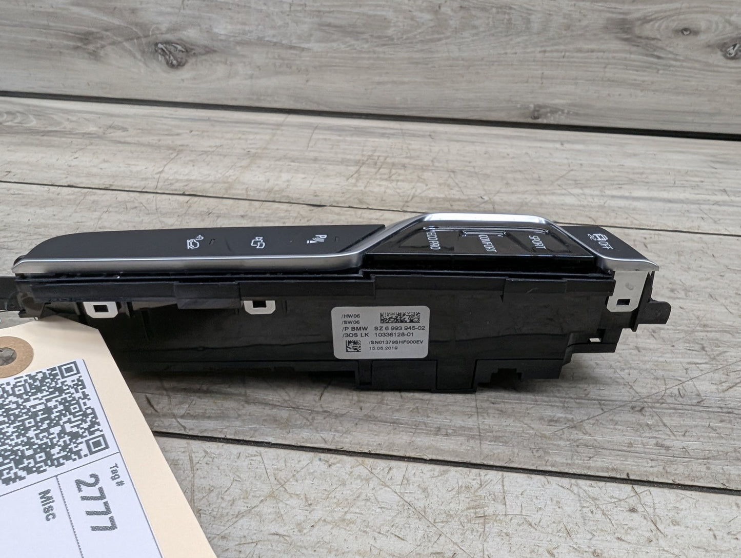 2018 - 2024 BMW X3 G01 Operating Traction Switch 6993945 B58B30O1