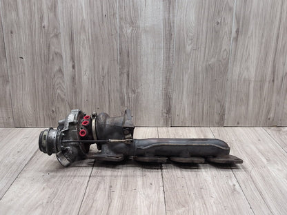 09-12 Mercedes-Benz W212 E550 M278 Right Engine Motor Turbo Charger w/ Manifold