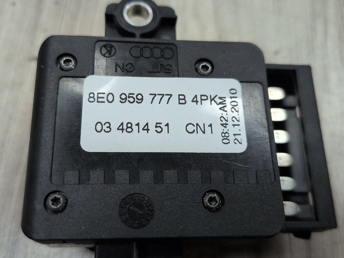 2008-2017 Audi S5 8T Front Right Passenger Seat Lumbar Control Switch 8E0959777B4PK