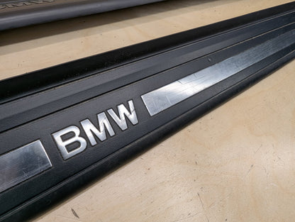 2007-2013 BMW 328i E93 Front Left Right Scuff Plate Door Sill SET 7178598 OEM