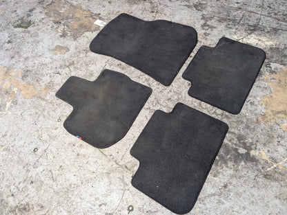 18-21 OEM BMW G01 F97 X3 X3M M Front Rear Carpet Floor Mats Black SET
