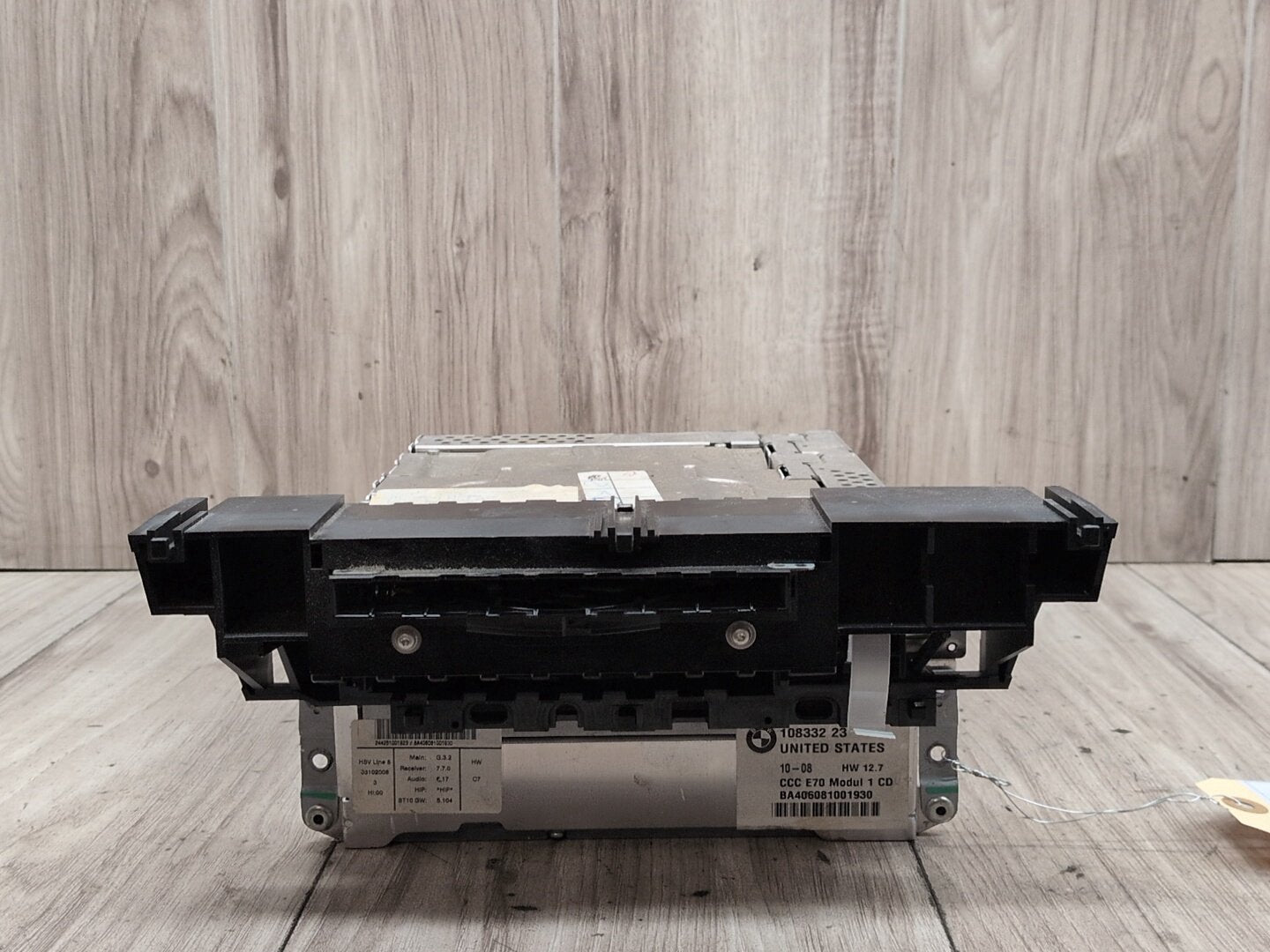 07-10 OEM BMW E70 E71 X5 X6 CCC NAV GPS Navigation Radio Head Unit CD