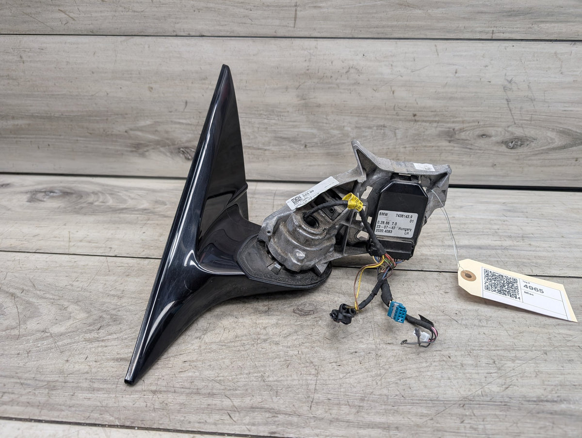 2014-2019 BMW 340 F34 Front Left Driver Side Mirror Assembly 7291613