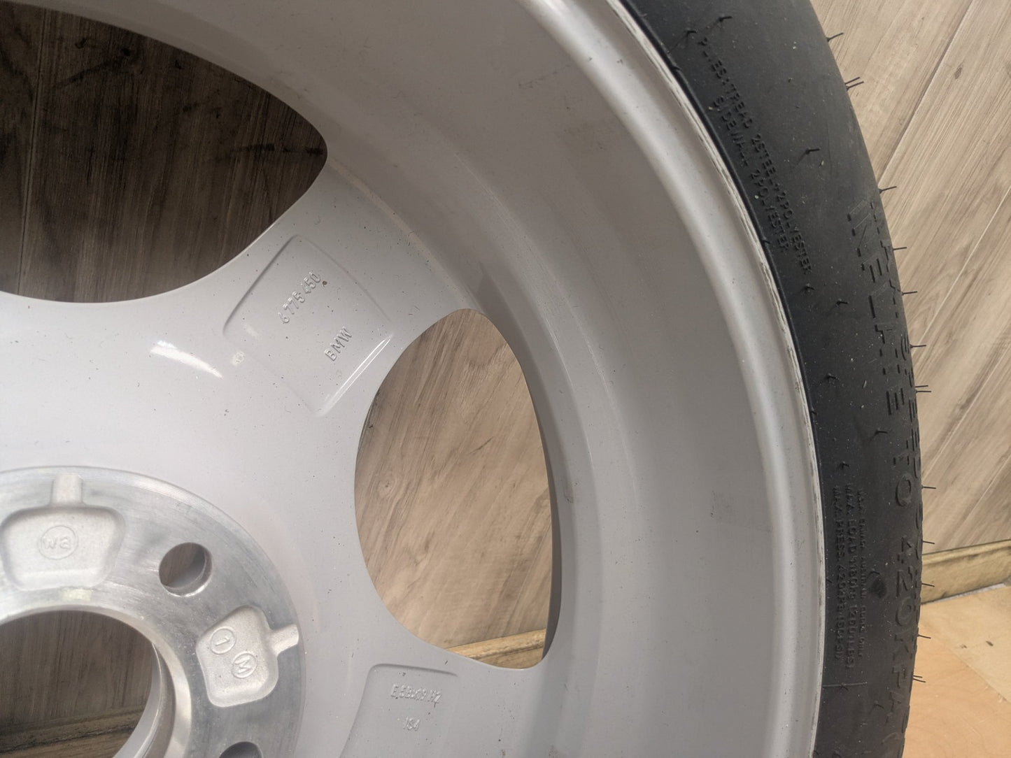 2015 - 2019 BMW X6 F86 Emergency Spare Wheel Rim Tire 6775450 S63B44T2
