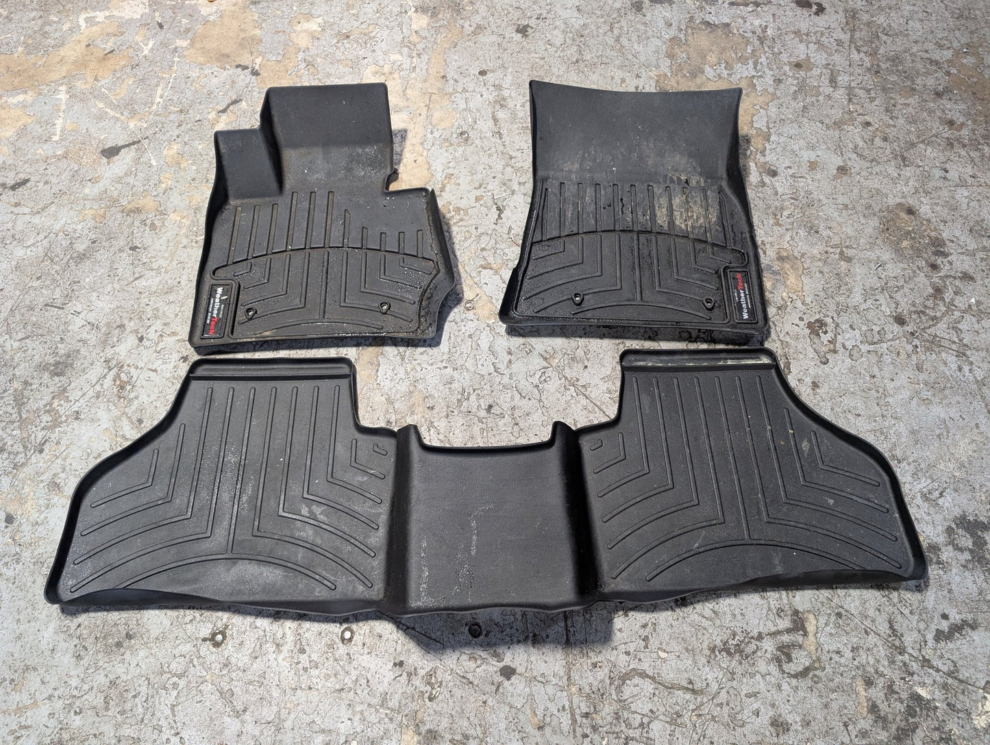 2011-2016 BMW X3 F25 Front Rear Left Right All Weather Mat Carpet Floor Mats SET 7449443