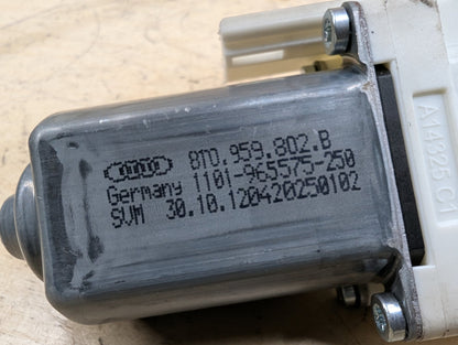 2011-2017 Audi RS5 8T Front Right Passenger Door Window Glass Regulator w/ Motor 8T0837462C