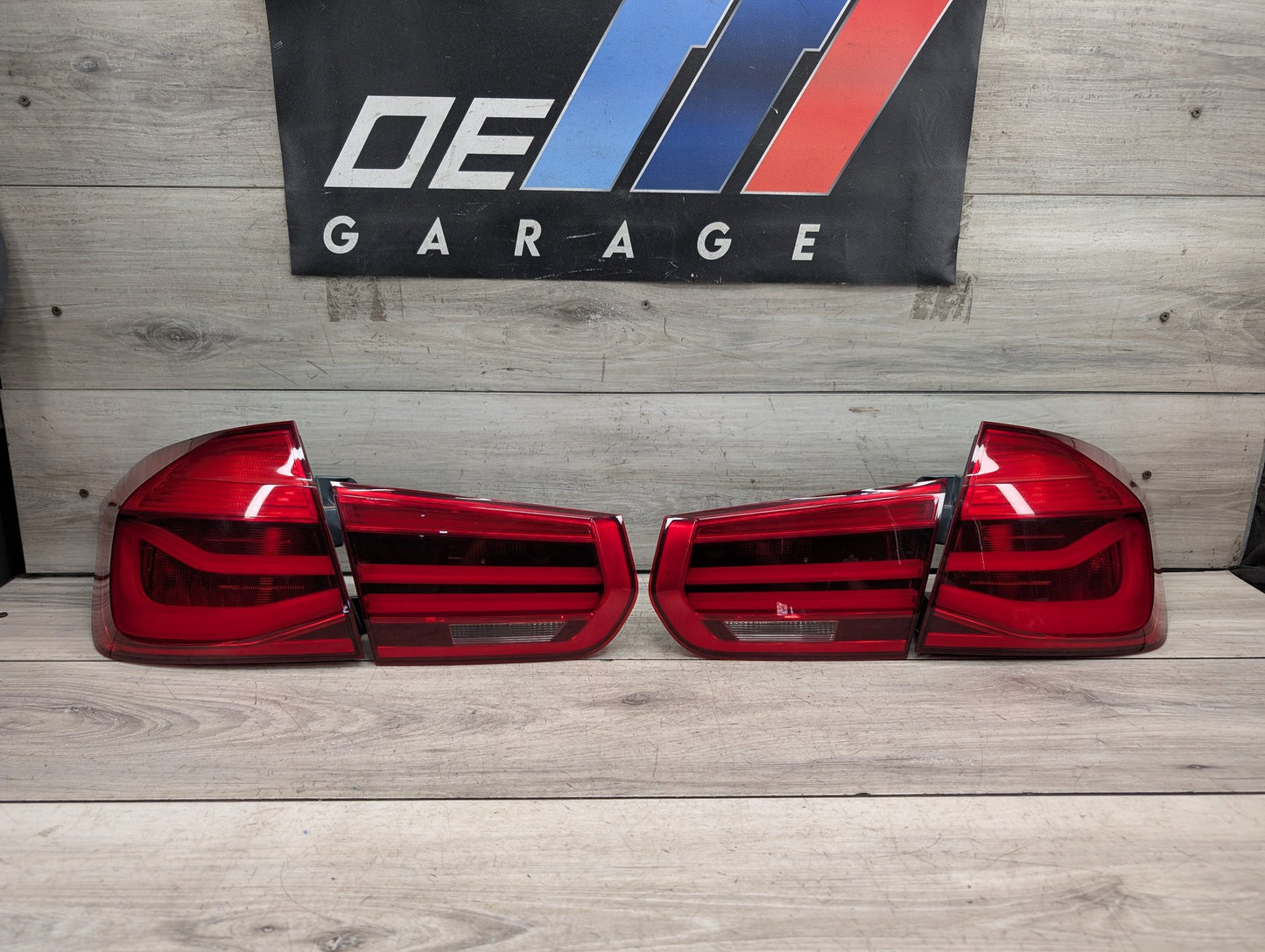 16-18 OEM BMW F30 F80 M3 LCI Rear Left Driver LED Inner Trunk Stop Tail Light