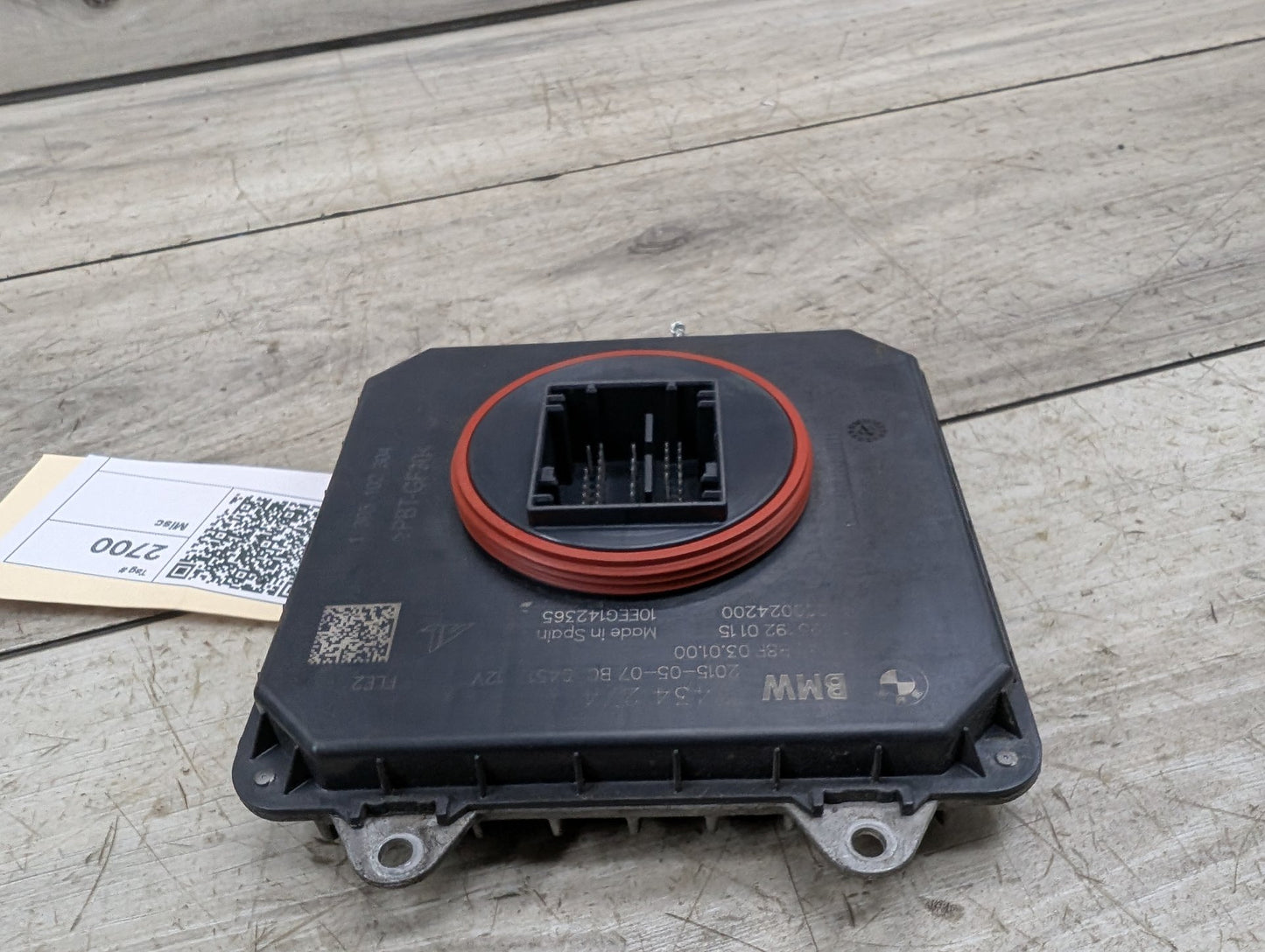 2014 - 2018 BMW X5 F15 Front Left or Right Headlight Ballast Module 7434274 N63B44O1