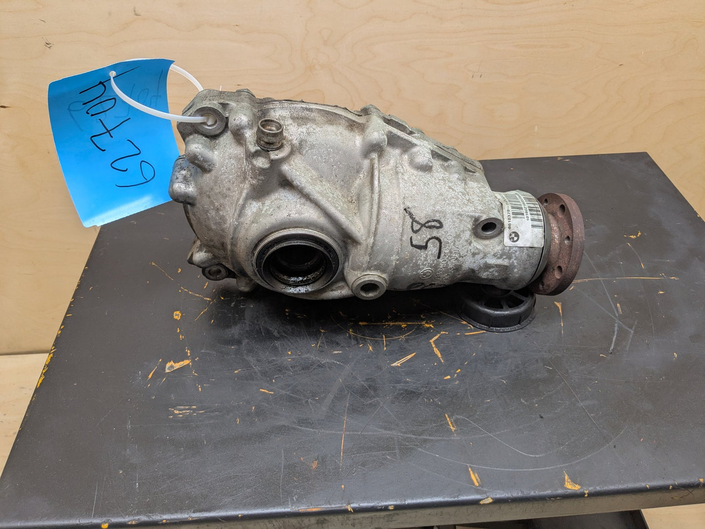 14-19 OEM BMW F15 F16 X5 X6 N55 AWD Front Differential Axle Carrier Ratio 3.15