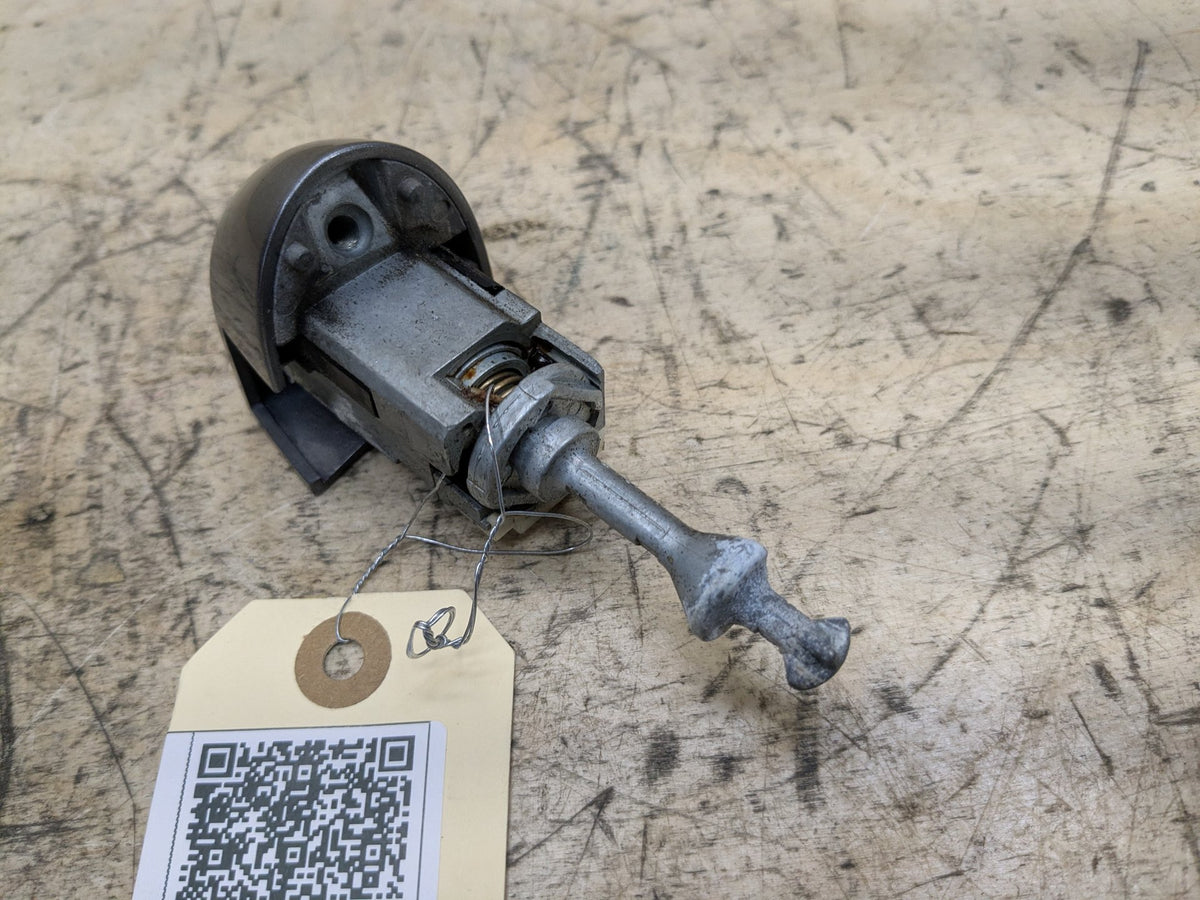 07-13 OEM BMW E92 E93 335 Driver Door Lock Cylinder Mechanism Gray A52