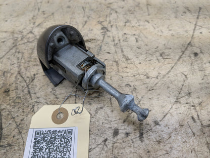07-13 OEM BMW E92 E93 335 Driver Door Lock Cylinder Mechanism Gray A52