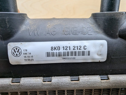 2011-2017 Audi RS5 8T Left or Right Secondary Auxiliary radiator 8K0121212C
