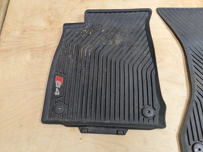 2018-2023 Audi S4 B9 Front Rear Left Right All Weather Mat Carpet Floor Mats SET 8W1061221A