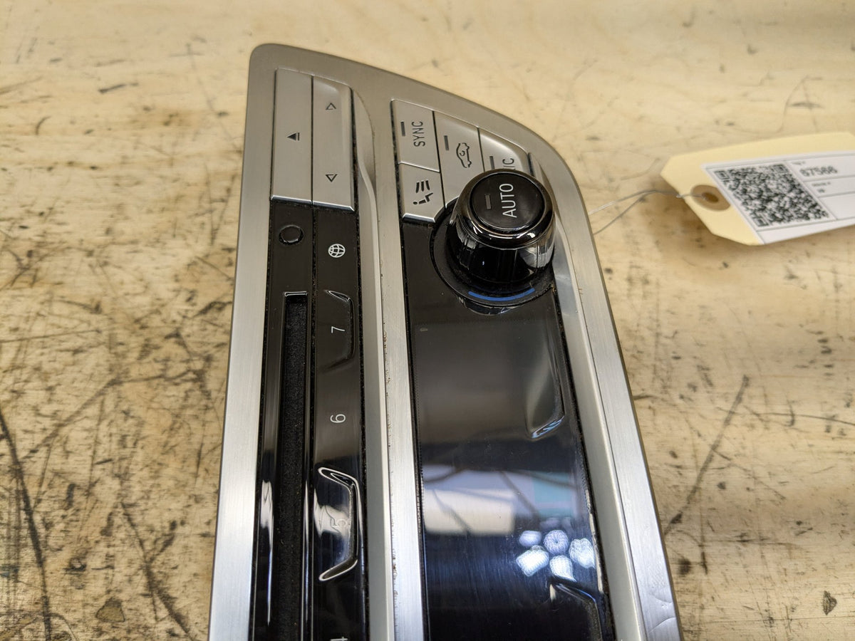 16-22 OEM BMW G11 G12 740 750 M760 AC Climate Panel Radio Control Switch CERAMIC