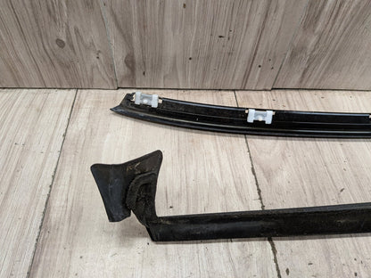 2004-2010 BMW M6 E64 Front Rear Left Right Door Gloss Shadow Line Trim Moldings SET 7905425 OEM