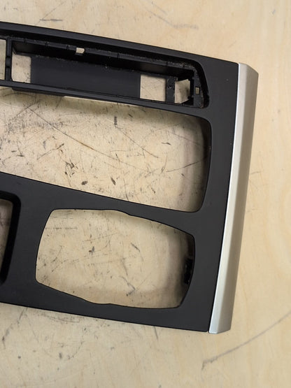 14-19 OEM BMW F15 F16 X5 X6 Center Console Shifter Bezel Cover Panel Trim