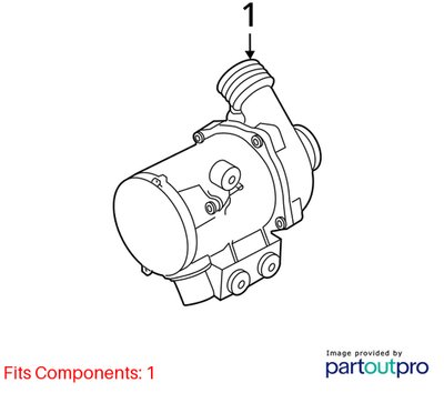 OEM BMW E70 E82 E84 E88 E90 E92 E93 Engine N51 N52 Auxiliary Electric Water Pump