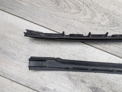 2018 - 2024 BMW X3 G01 Front Left Right Side Windshield Drip Trim Molding SET 7399032 B58B30M0