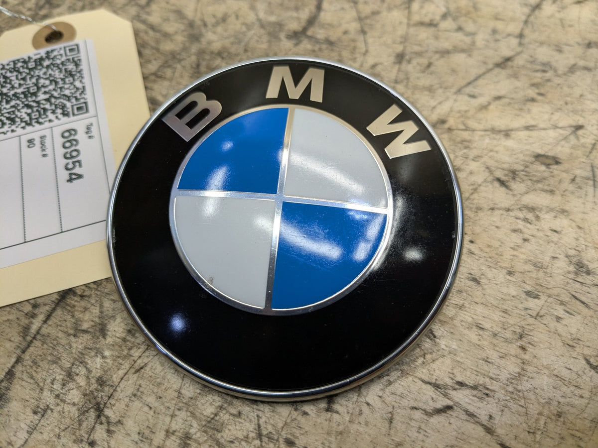 OEM BMW E82 E92 F02 F10 F22 F30 F44 F82 Rear Trunk Lid Round Emblem Logo 82MM