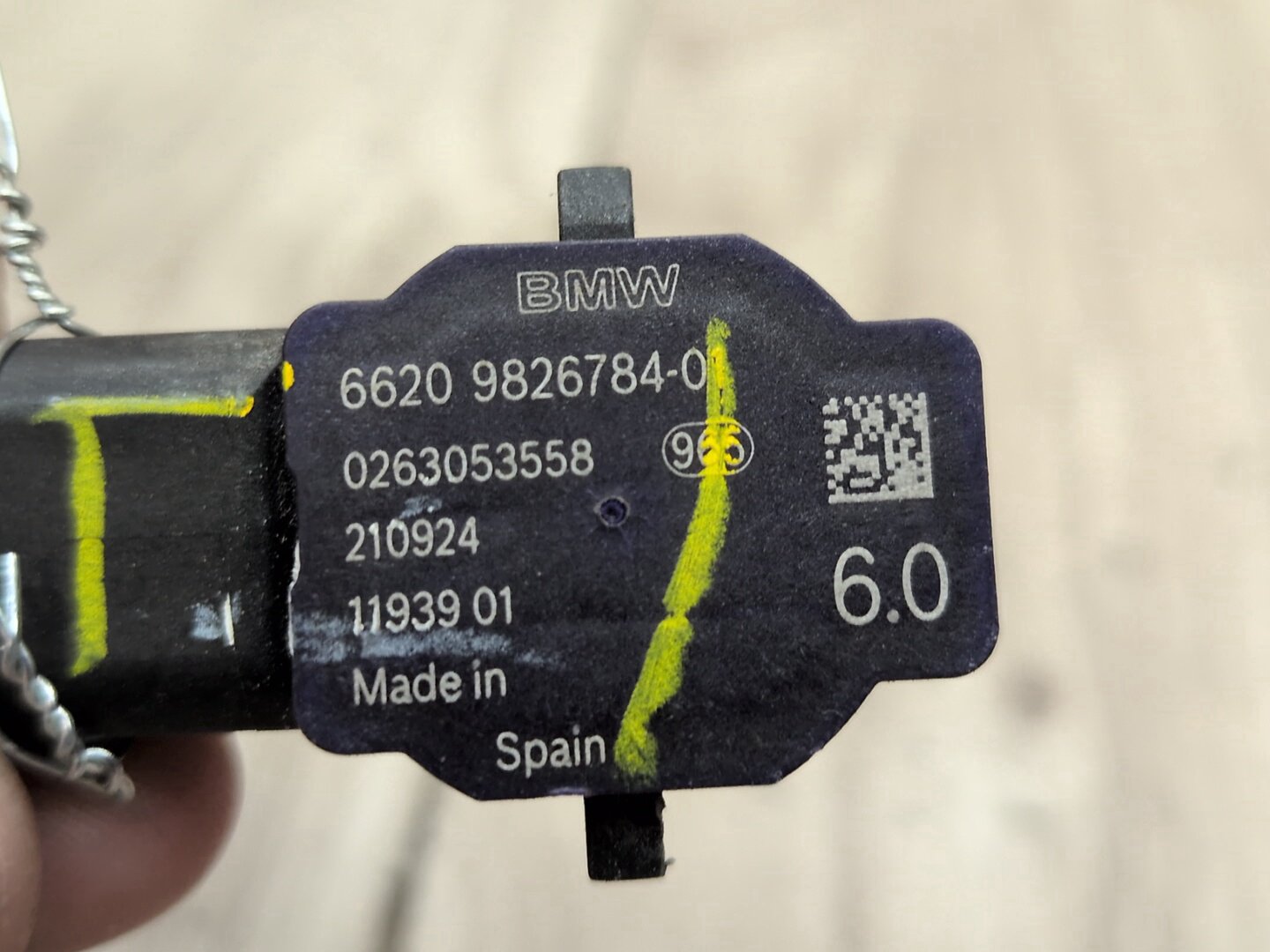 OEM BMW F44 G05 G20 G22 G23 G26 G42 G80 Parking Distance Sonic PDC Sensor Black