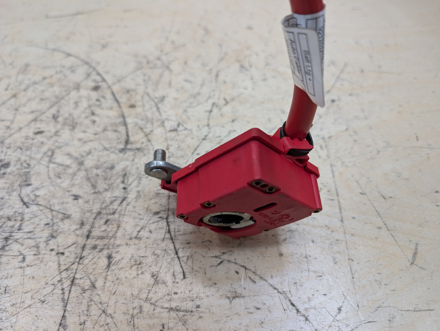 OEM BMW F02 F06 F10 F12 F13 M5 M6 Battery Plus Pole Terminal Positive Red Cable