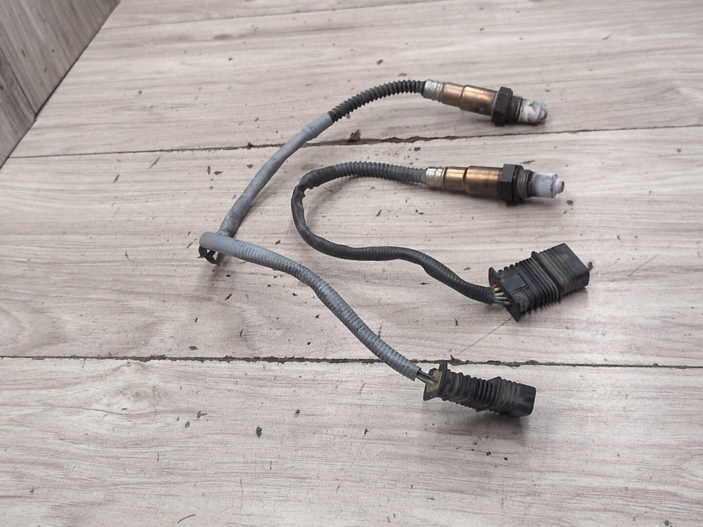 2012-2018 BMW 320i F30 Cat Catalytic Oxygen O2 Lambda Probe Sensors SET 7589121 PAIR