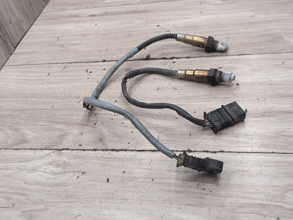 2012-2018 BMW 320i F30 Cat Catalytic Oxygen O2 Lambda Probe Sensors SET 7589121 PAIR