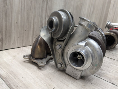 07-11 BMW E90 E92 E93 335i N54 Left Right Engine Motor Turbo Turbocharger PAIR
