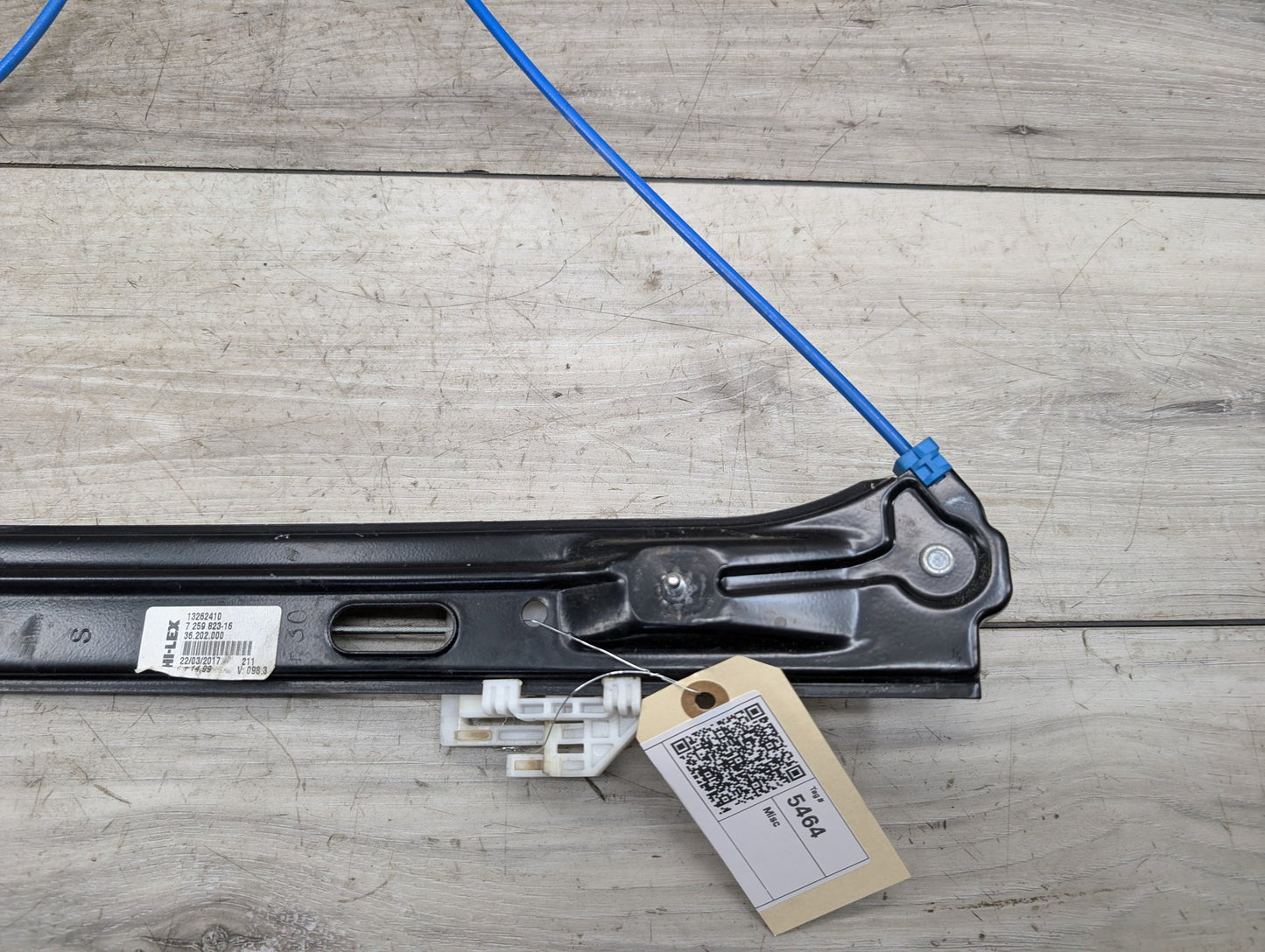 2012-2018 BMW 340i F30 Front Left Driver Door Window Glass Regulator w/ Motor 7259823