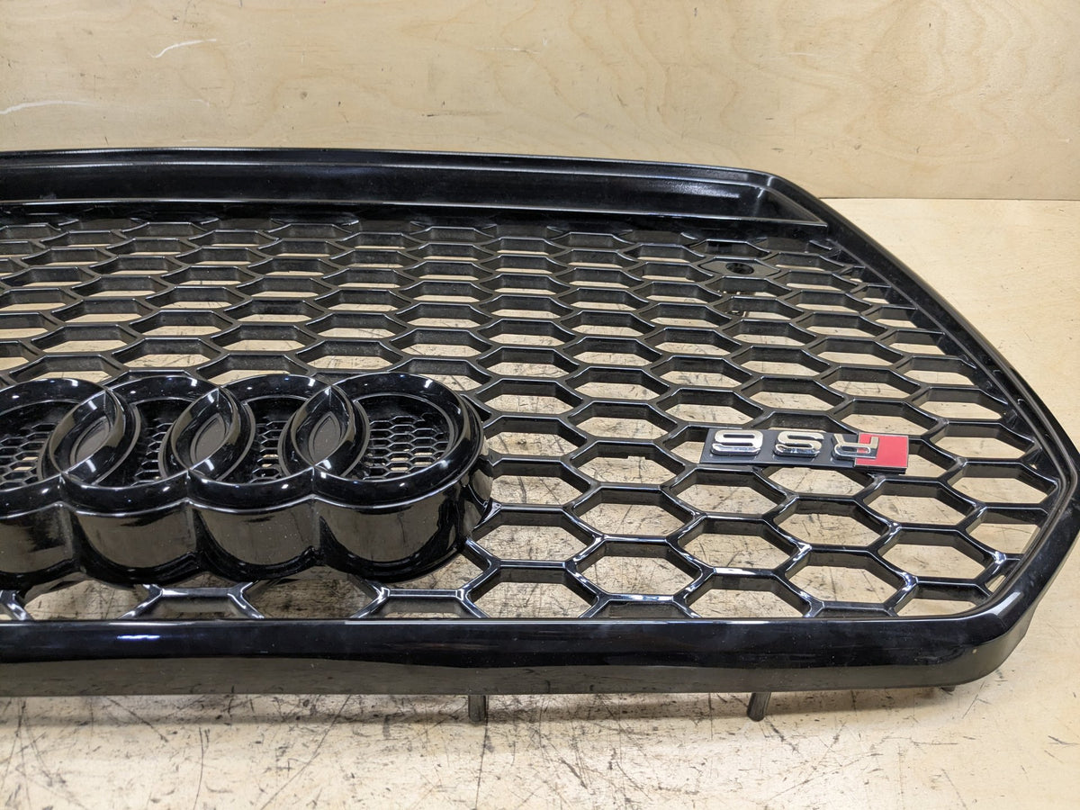 2012-2018 Audi A6 C7 Front Middle Center Bumper Cover Grille 4G0853651AG OEM