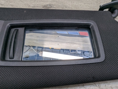 17-20 OEM BMW F90 G30 530 540 M550 M5 Interior Right Passenger Sun Visor Black
