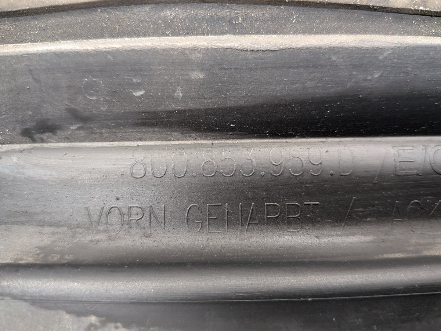 2015-2018 Audi Q3 8U Left Driver Side Skirt Rocker Panel 8U0853959D
