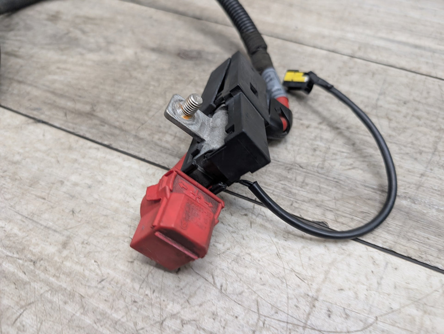 07-13 OEM BMW E93 328 335 M3 Convertible Battery Terminal Positive Red Cable