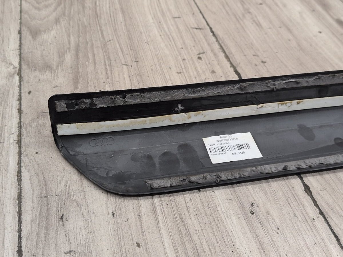 2015-2018 Audi Q3 8U S Line Front Rear Left Right Scuff Plate Door Sill SET 8U0853375A