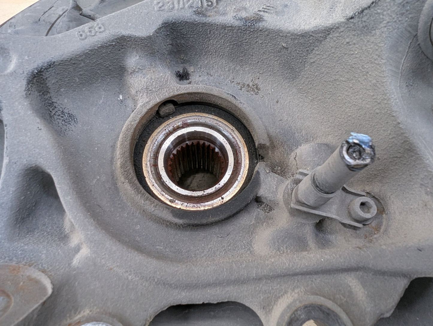 2012-2018 BMW 320i F30 Rear Right Passenger Spindle Knuckle w/ Bearing 6792522