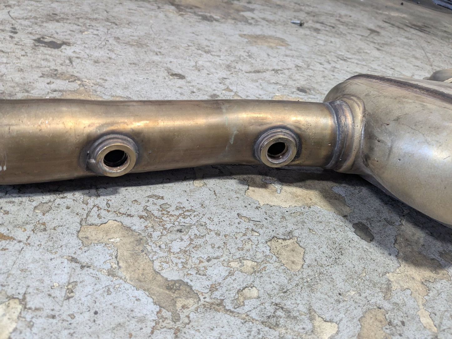 14-18 OEM BMW F30 328 Diesel Rear Exhaust Muffler PN: 8570096