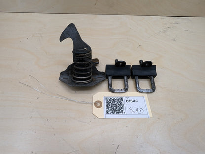 2007-2013 BMW 328i E93 Hood Bonnet Safety Lock Latches SET 7073916 OEM