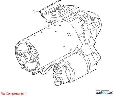 16-20 OEM BMW F22 F23 F30 F32 F33 F36 G01 G12 G30 BOSCH Engine B58 Starter Motor