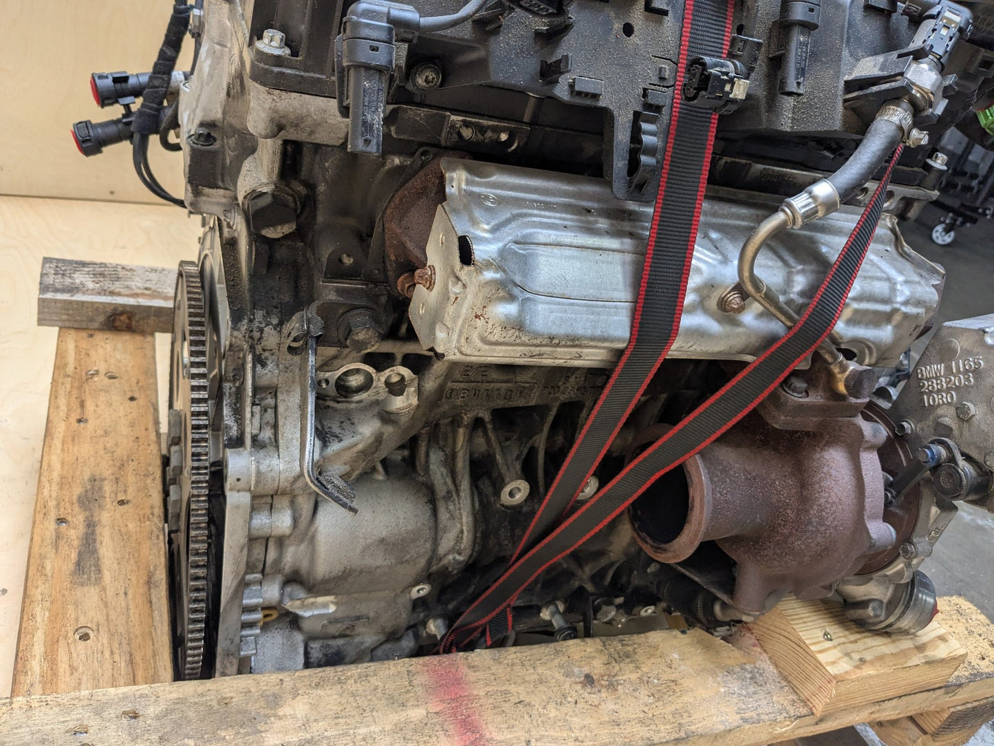 Video! 2014-18 BMW 328d RWD 2.0L N47 Diesel Engine Motor N47D20O1 197k