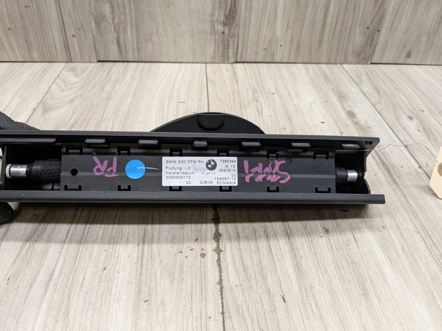 OEM BMW F90 G30 540 M550 M5 Rear Right Passenger Quarter Window Roller Sun Shade
