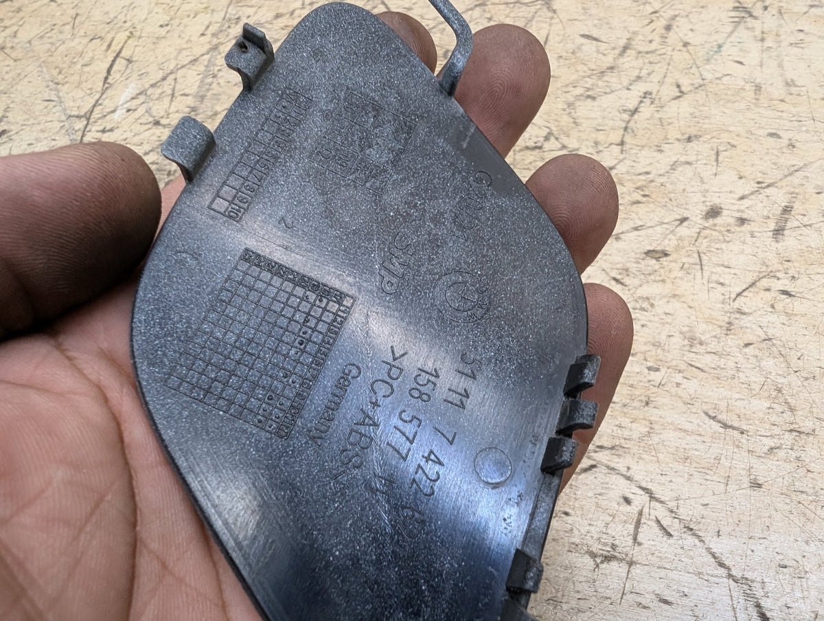 2019-2026 BMW 330i G20 Front Bumper Tow Hook Insert Cover 7422621 OEM