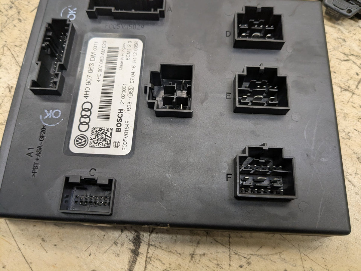 2012-2018 Audi A6 C7 BCM Body Control Module 4H0907063DM OEM