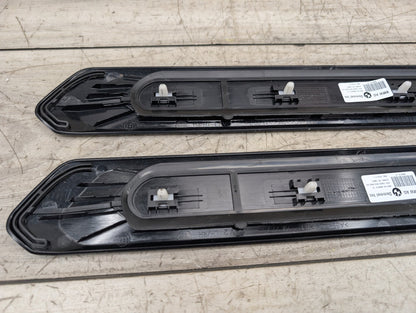 2018 - 2024 BMW X3 G01 Front Left Right Scuff Plate Door Sill SET 8089579 B58B30M0
