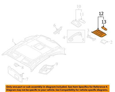 OEM BMW E82 E84 *E92* M3  Roof Console Dome Light SOS Switch