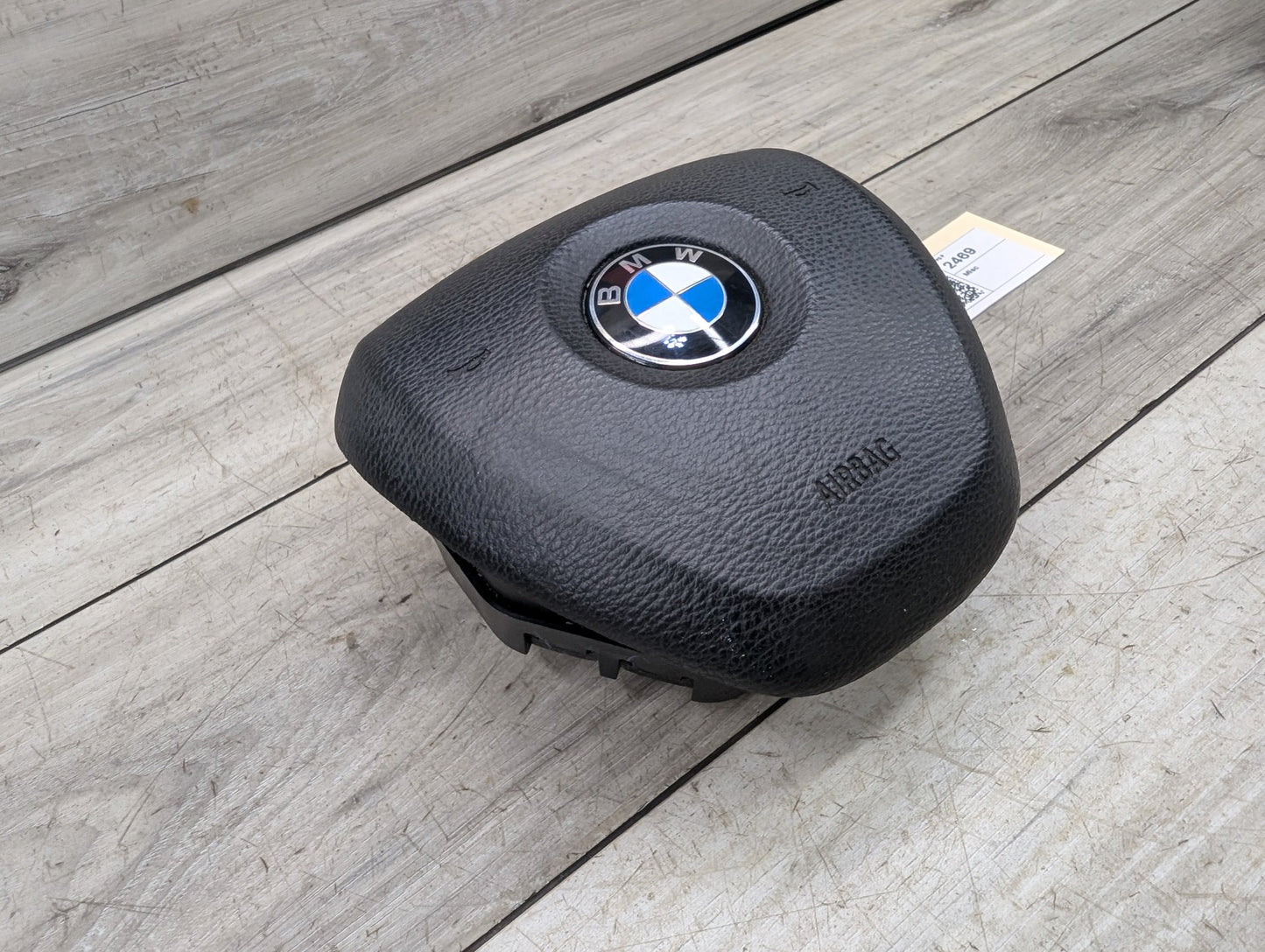 14-19 OEM BMW F15 F16 X5 X6 Front Driver Steering Wheel Airbag Air Bag Black